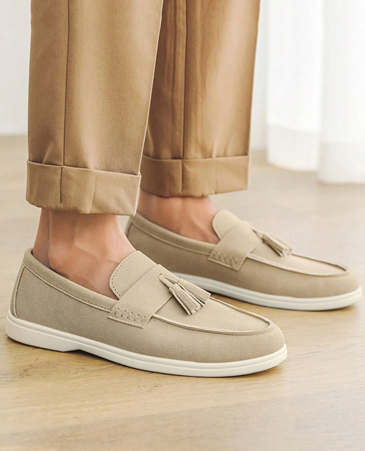 DONATO SORRENTO SUEDE LOAFERS