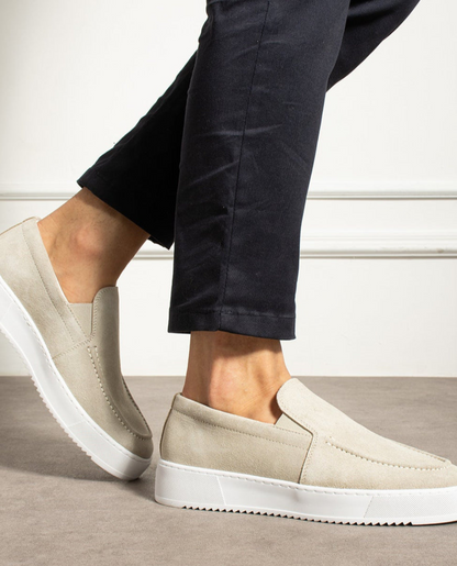 ULLIVIERI SUEDE SLIP ONS