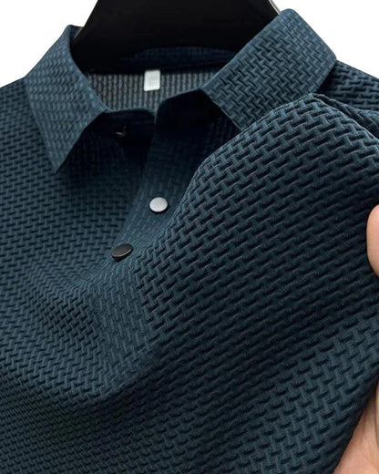 MARC TEXTURED KNIT POLO