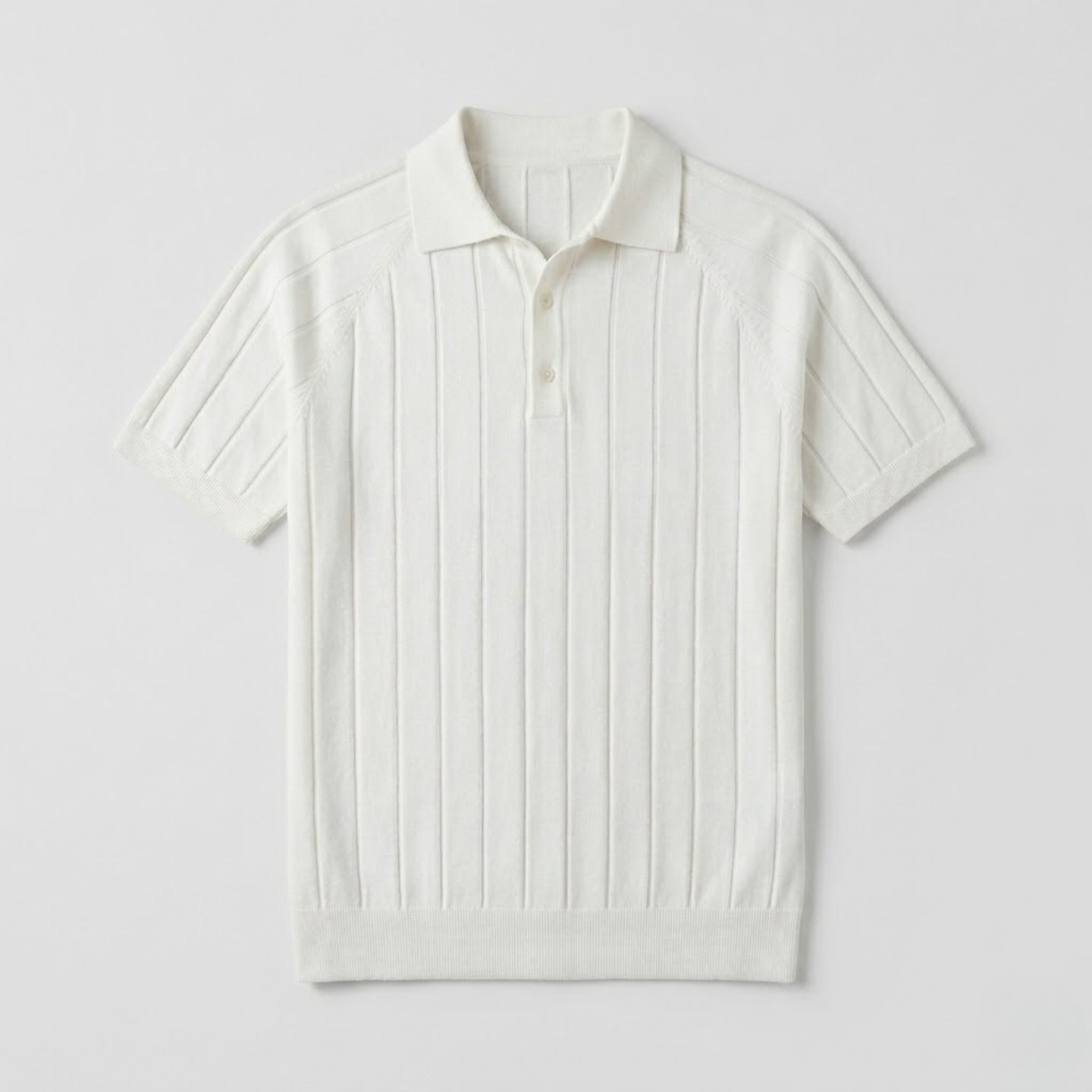 MASSIMO RIBBED KNIT POLO