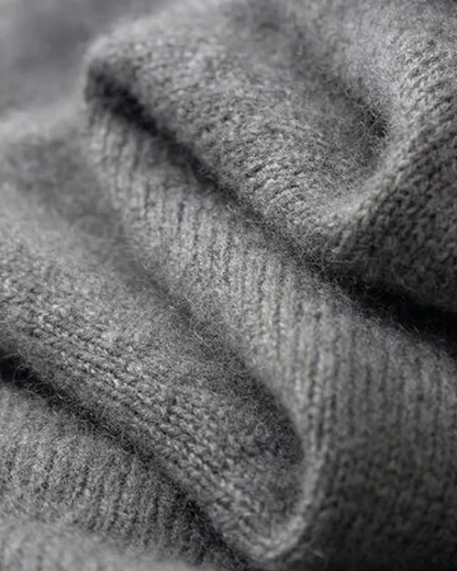 ROWAN MERINO HENLEY SWEATER