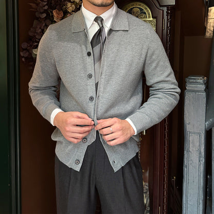 FELIPE COLLARED CARDIGAN