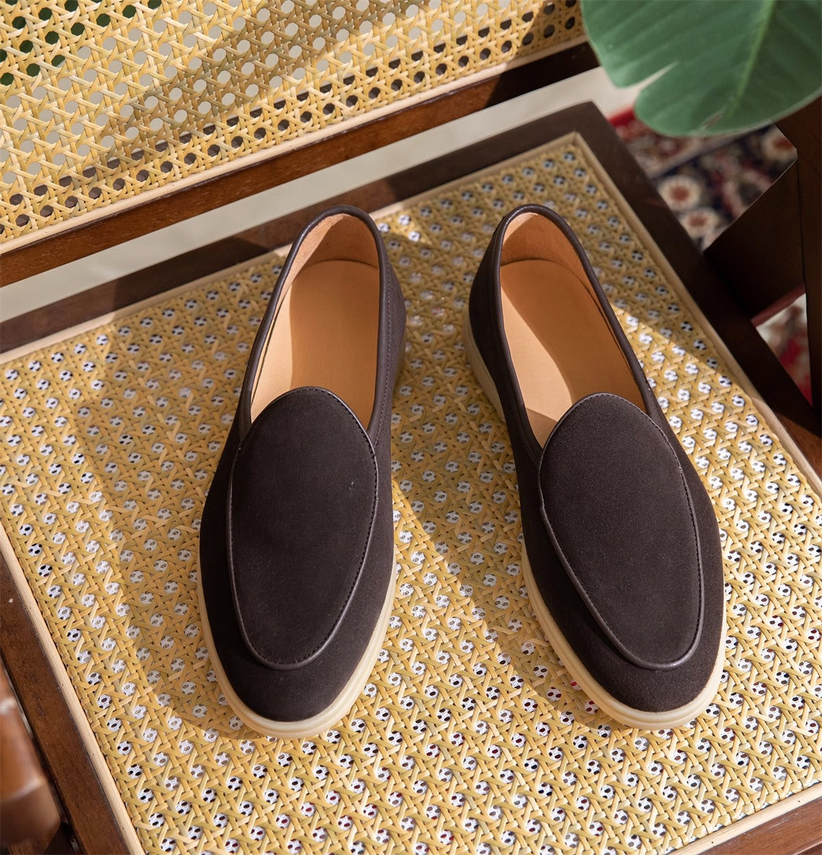 LORENZIO SUEDE SLIP-ON LOAFER