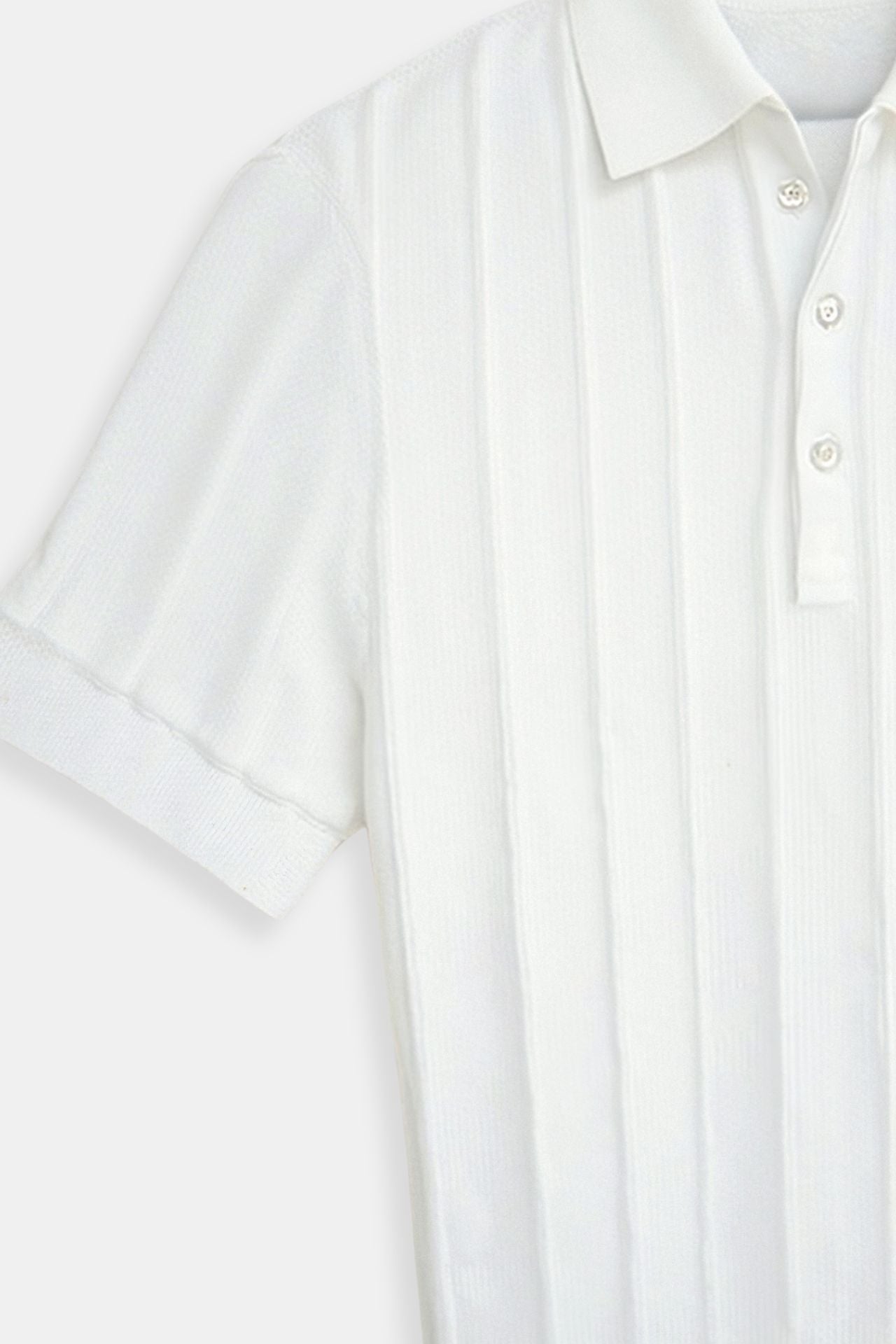 JULIAN RIBBED KNIT POLO