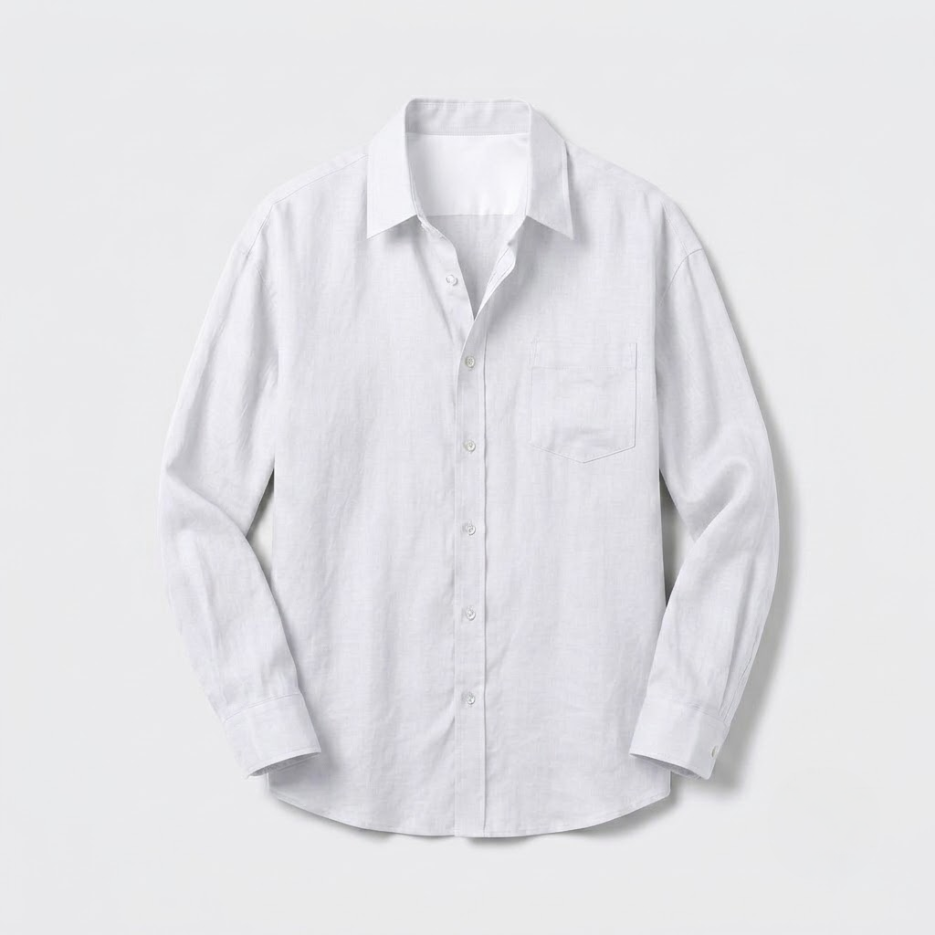 VINCENZO LINEN SHIRT