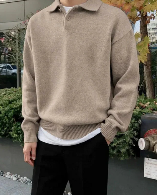 GUISTINO POLO SWEATER