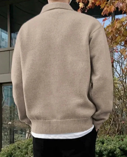 GUISTINO POLO SWEATER