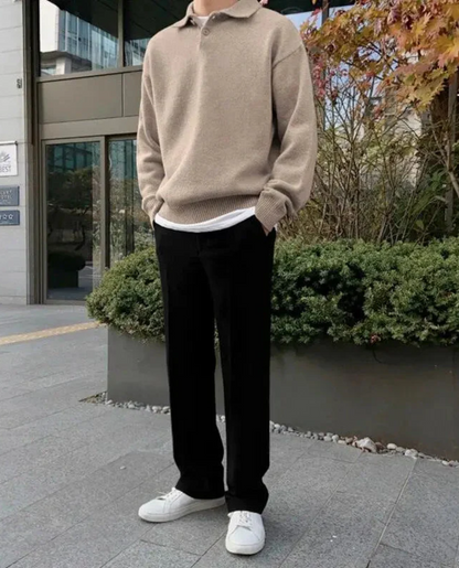 GUISTINO POLO SWEATER