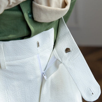 NICOLAS SEERSUCKER TROUSERS