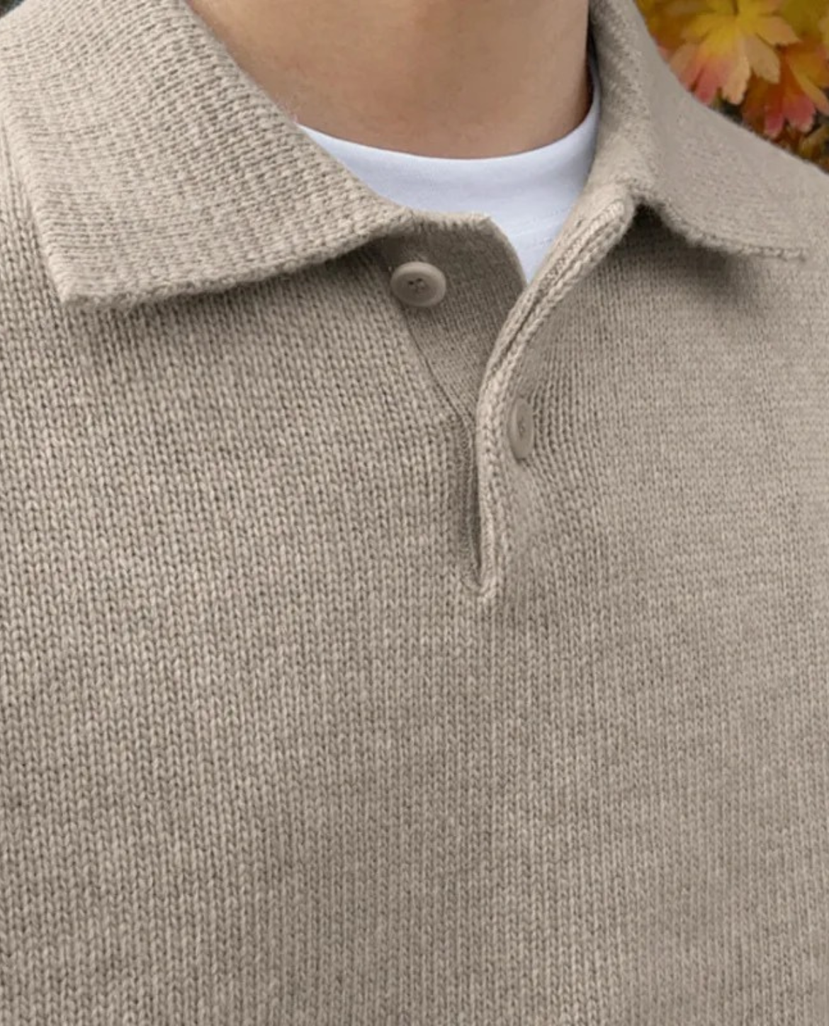 GUISTINO POLO SWEATER