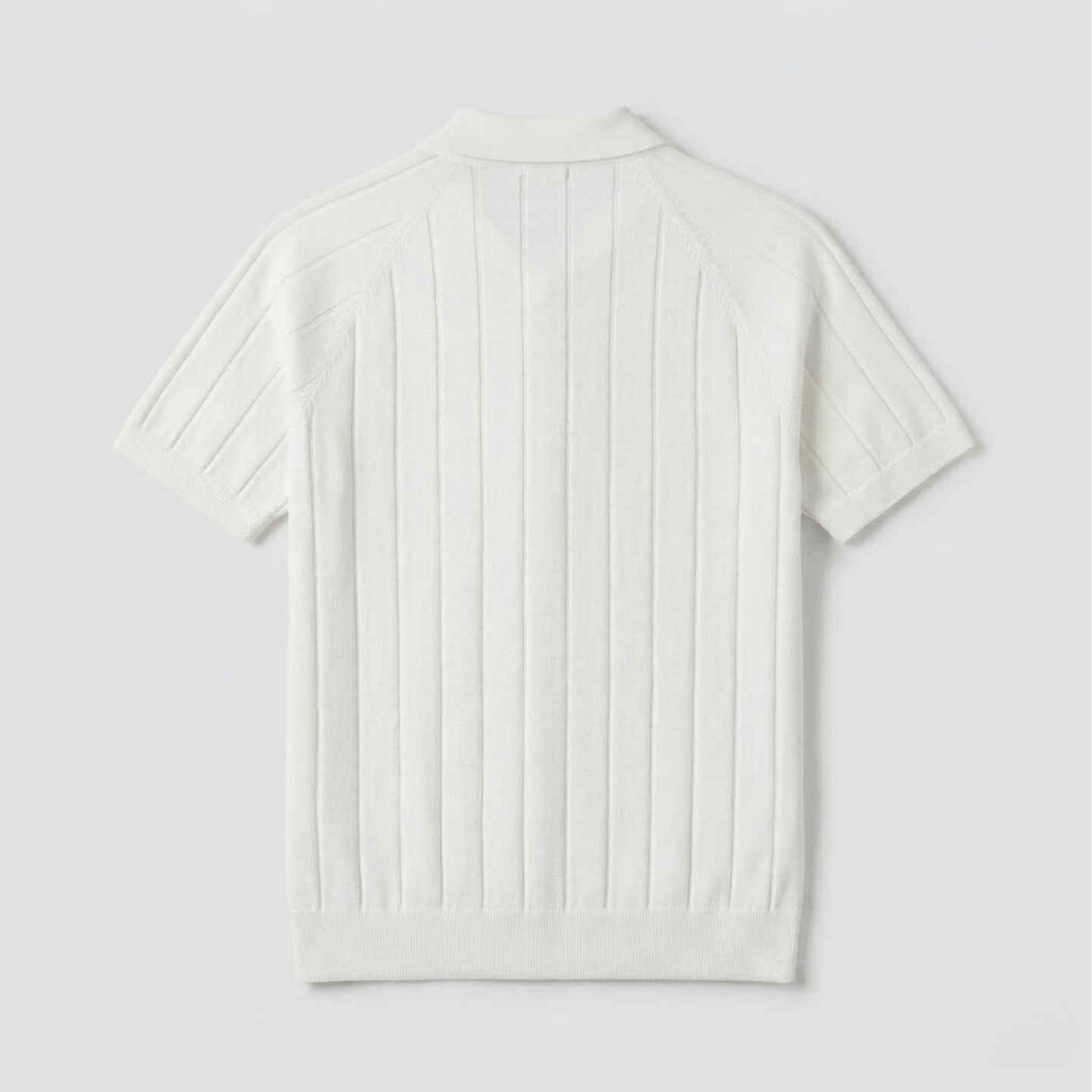 MASSIMO RIBBED KNIT POLO