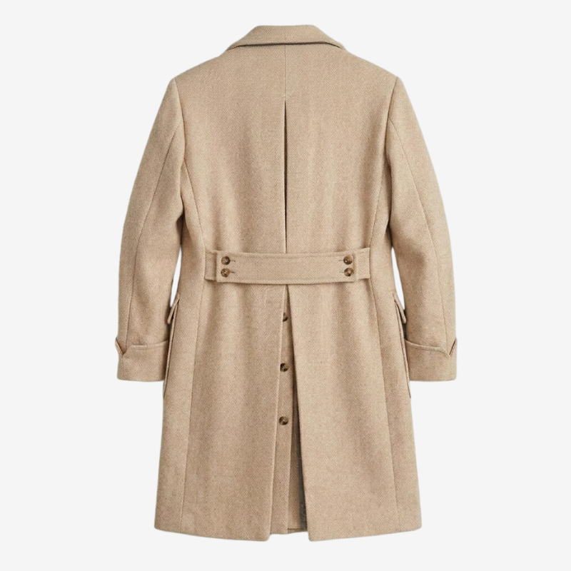 DOMINIC VINTAGE HERRINGBONE COAT