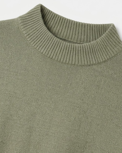 HARVEY MERINO MOCK NECK SWEATER