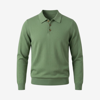HENRY LONG SLEEVE POLO
