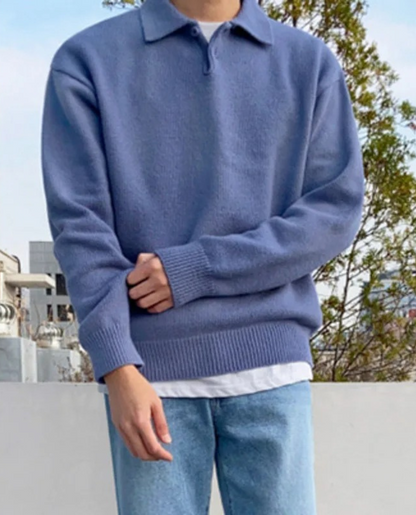 GUISTINO POLO SWEATER