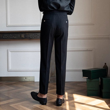 NICOLAS SEERSUCKER TROUSERS