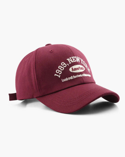 ARCHIE EMBROIDERED BASEBALL CAP