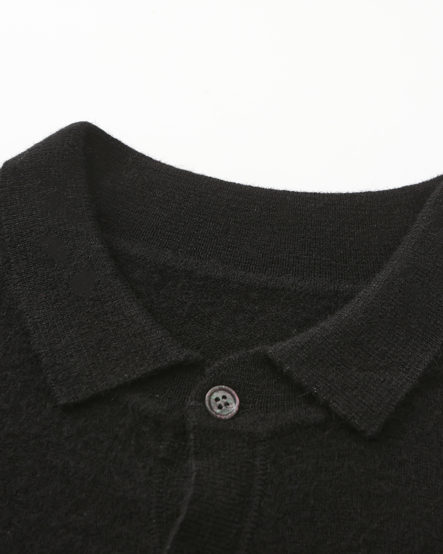 ROWAN MERINO HENLEY SWEATER