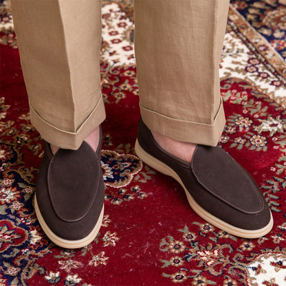 LORENZIO SUEDE SLIP-ON LOAFER