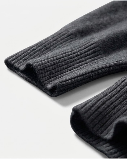 ROWAN MERINO HENLEY SWEATER