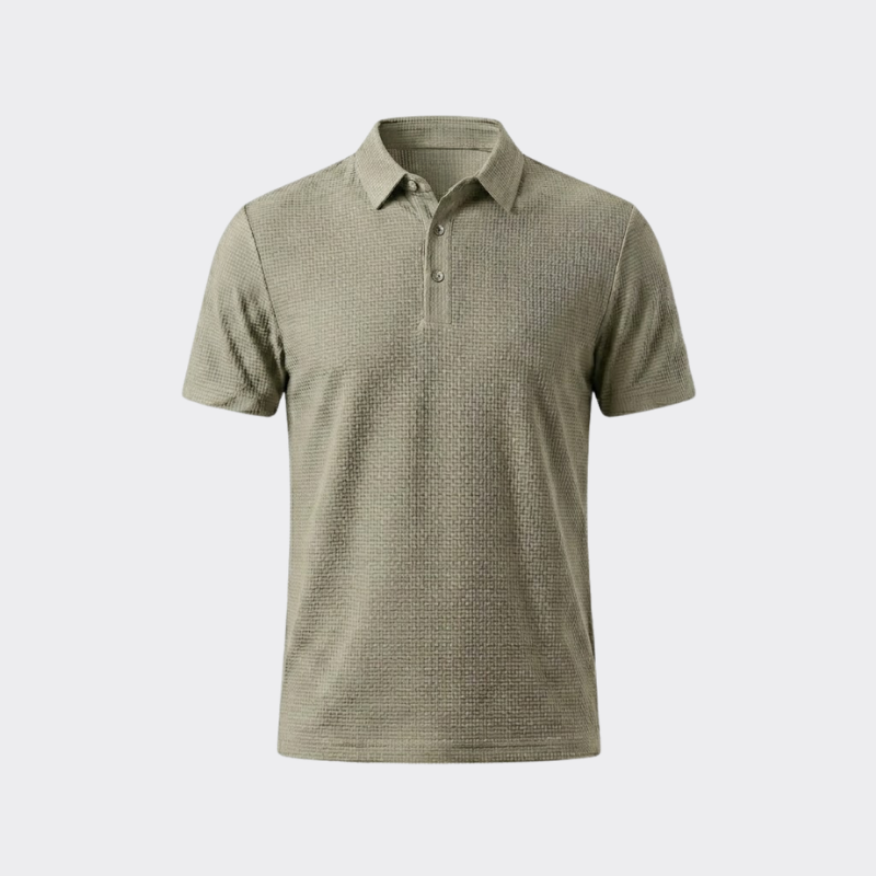 MARC TEXTURED KNIT POLO