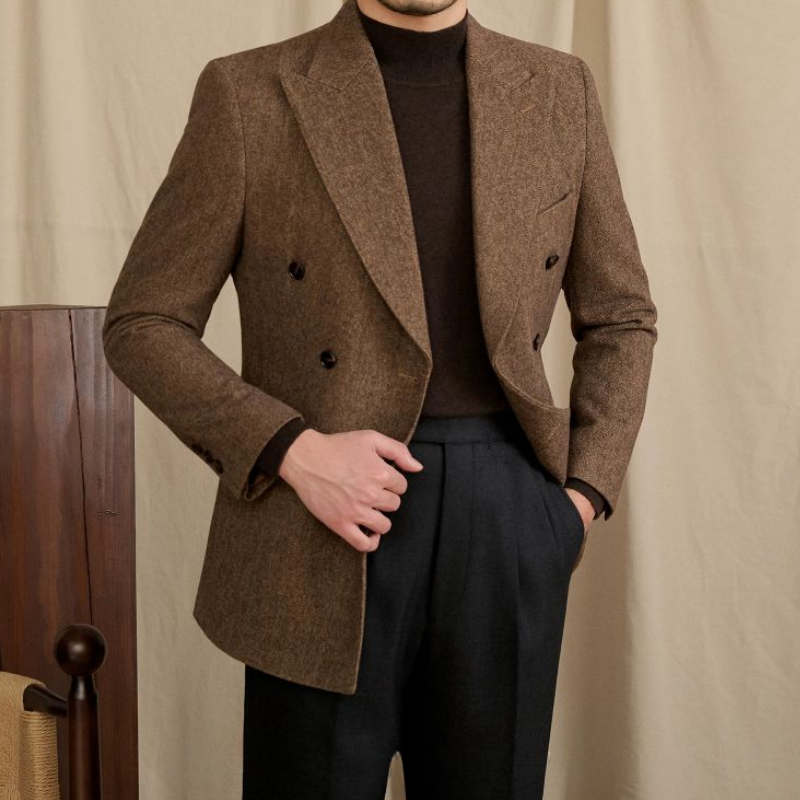 PAOLO DOUBLE-BREASTED BLAZER