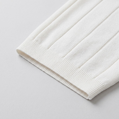 MASSIMO RIBBED KNIT POLO