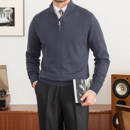 CLAUDIO HALF ZIPPER JUMPER