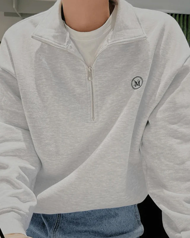 MASON HALF ZIP SWEATSHIRT