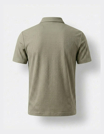MARC TEXTURED KNIT POLO