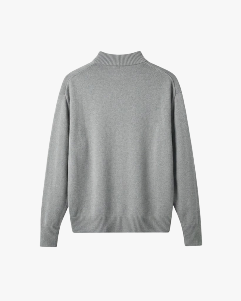 HARVEY MERINO MOCK NECK SWEATER