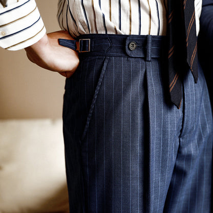 MARCEL PINSTRIPE TROUSERS