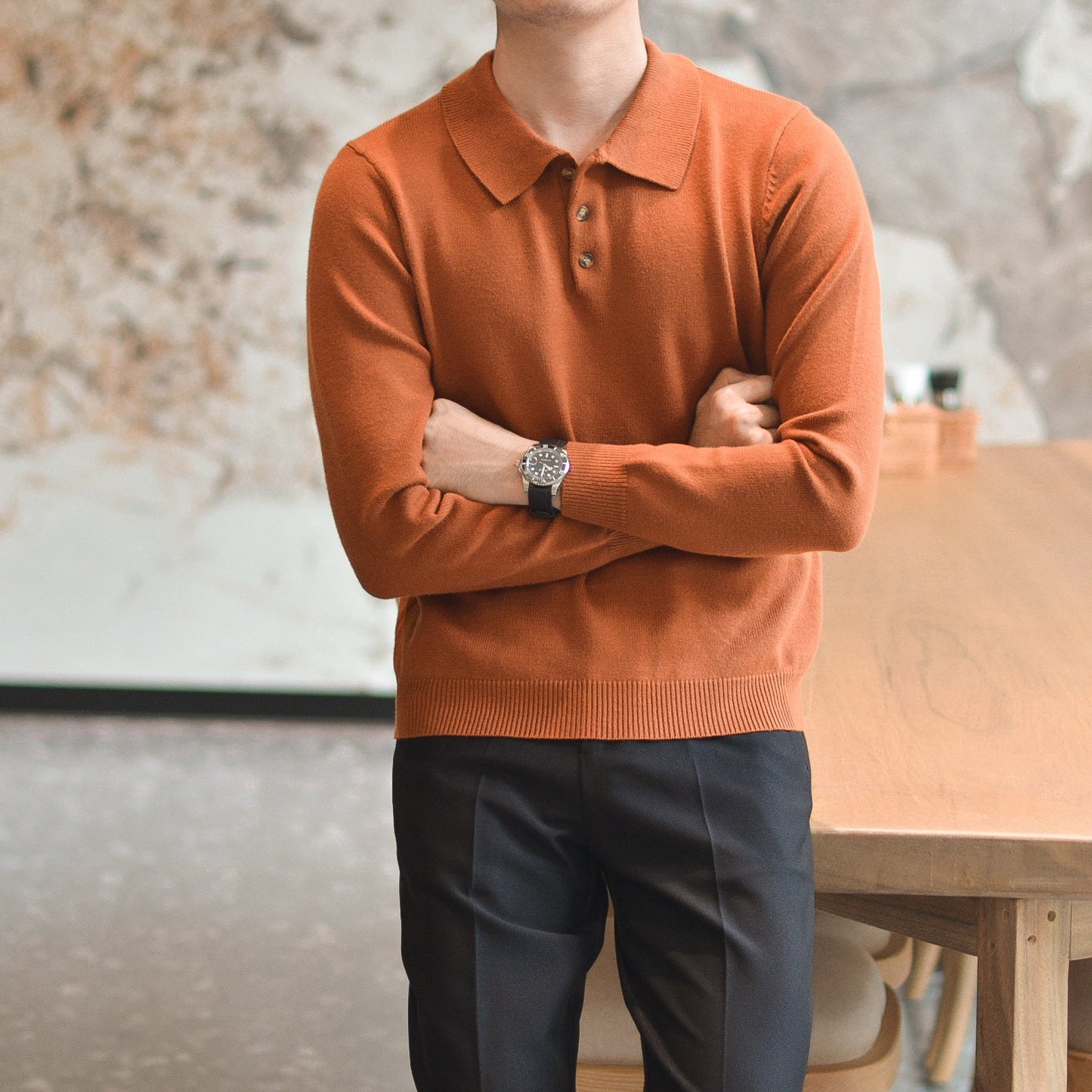 HENRY SLEEVE POLO SHIRT