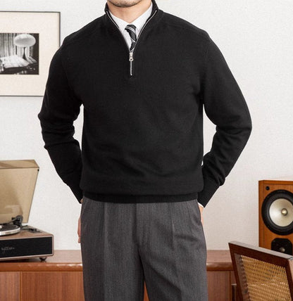 CLAUDIO HALF ZIPPER JUMPER