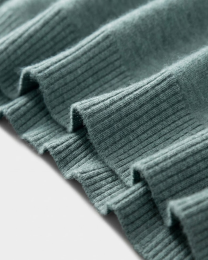 ROWAN MERINO HENLEY SWEATER
