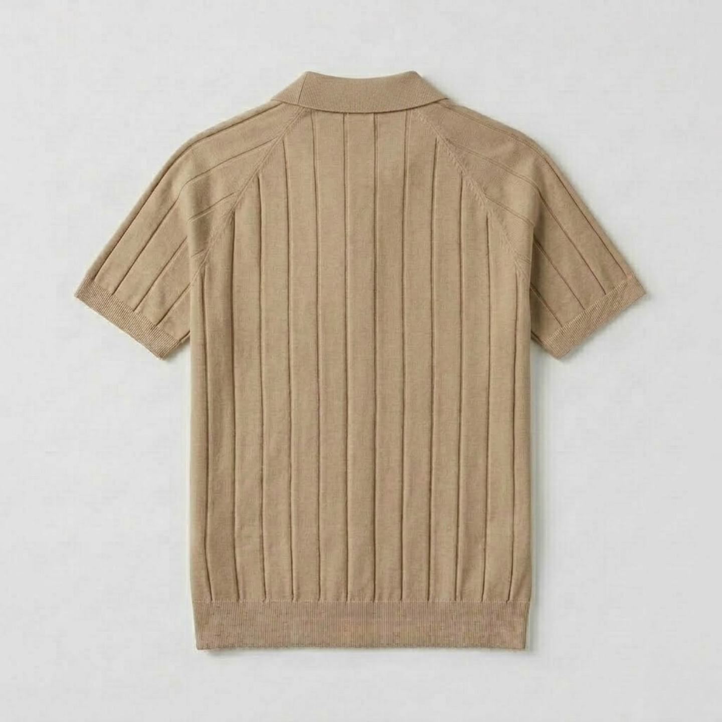 MASSIMO RIBBED KNIT POLO