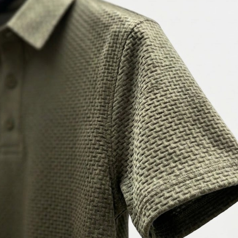 MARC TEXTURED KNIT POLO