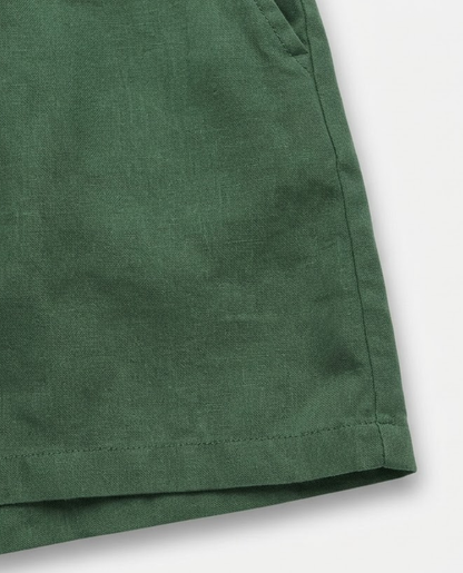 LAZARO LINEN SHORTS