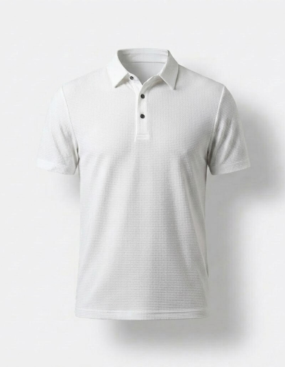 MARC TEXTURED KNIT POLO
