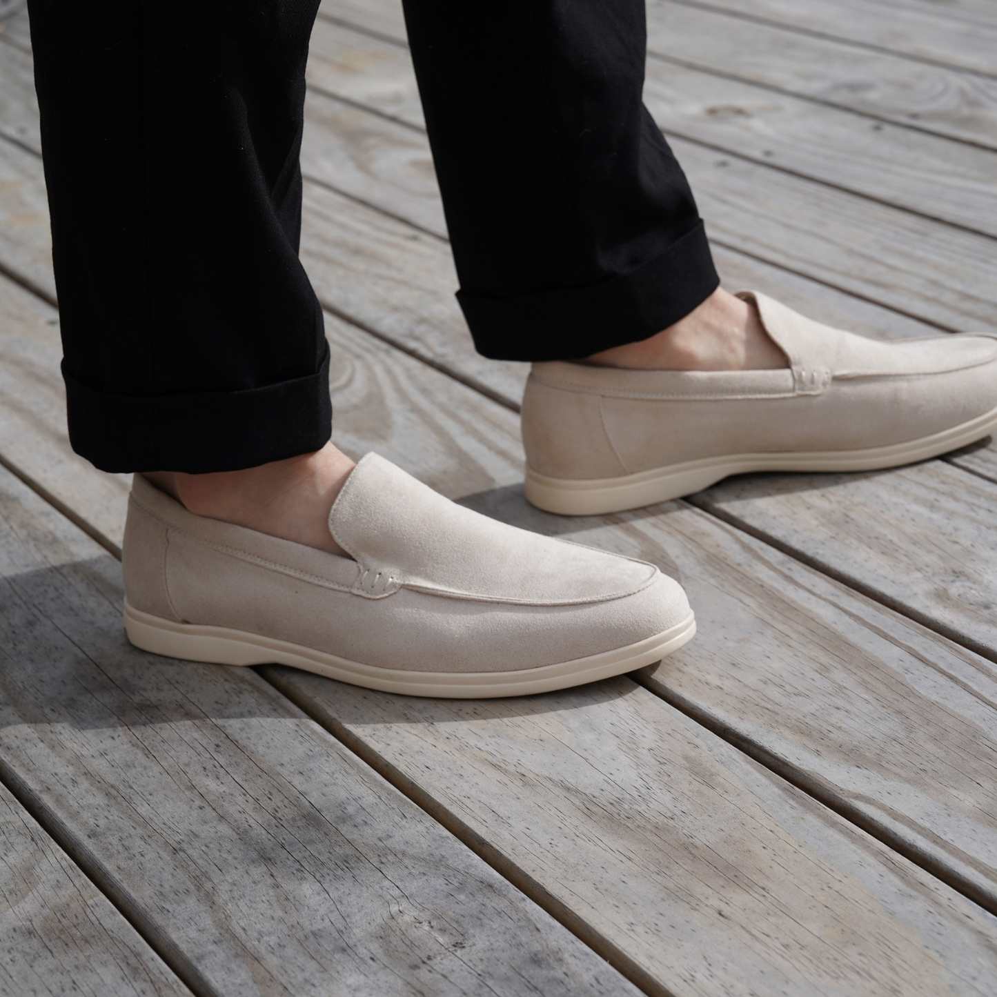 ANTONIO SUEDE LOAFERS