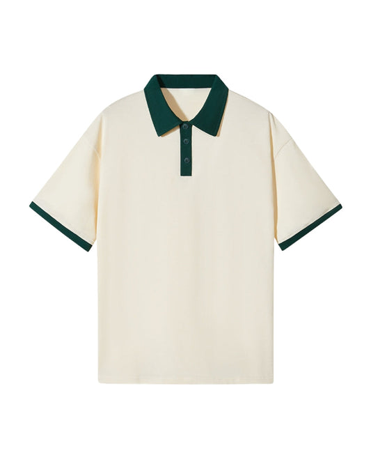 EVAN CONTRAST KNIT POLO