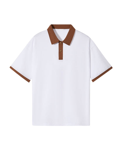 EVAN CONTRAST KNIT POLO