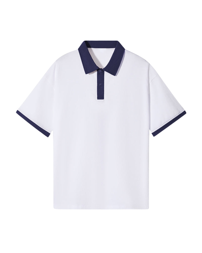 EVAN CONTRAST KNIT POLO