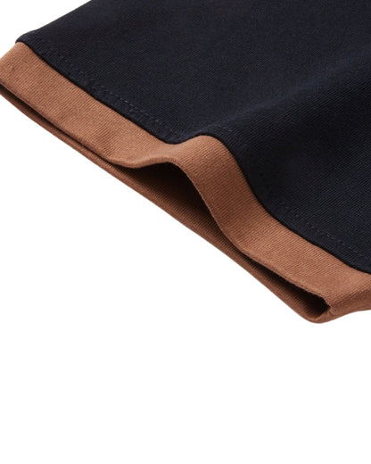 EVAN CONTRAST KNIT POLO