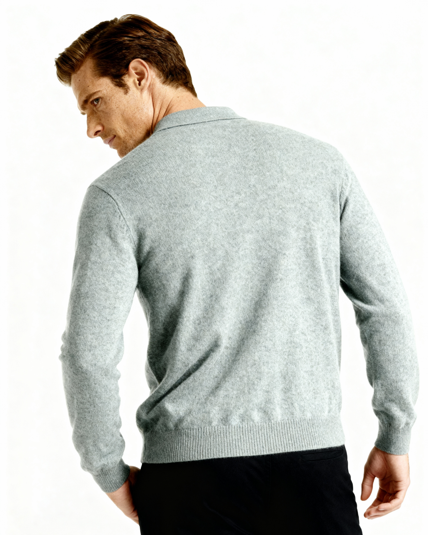ROWAN MERINO HENLEY SWEATER