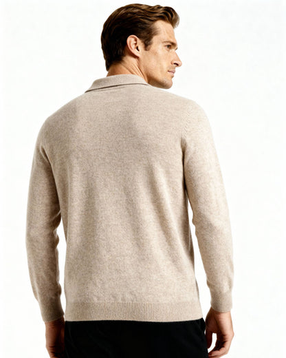 ROWAN MERINO HENLEY SWEATER