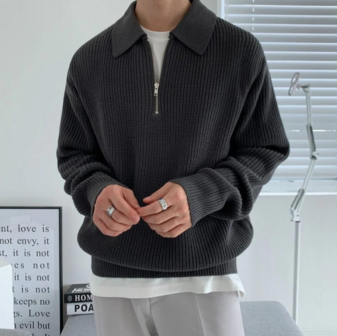 ALESSANDRO QUARTER-ZIP