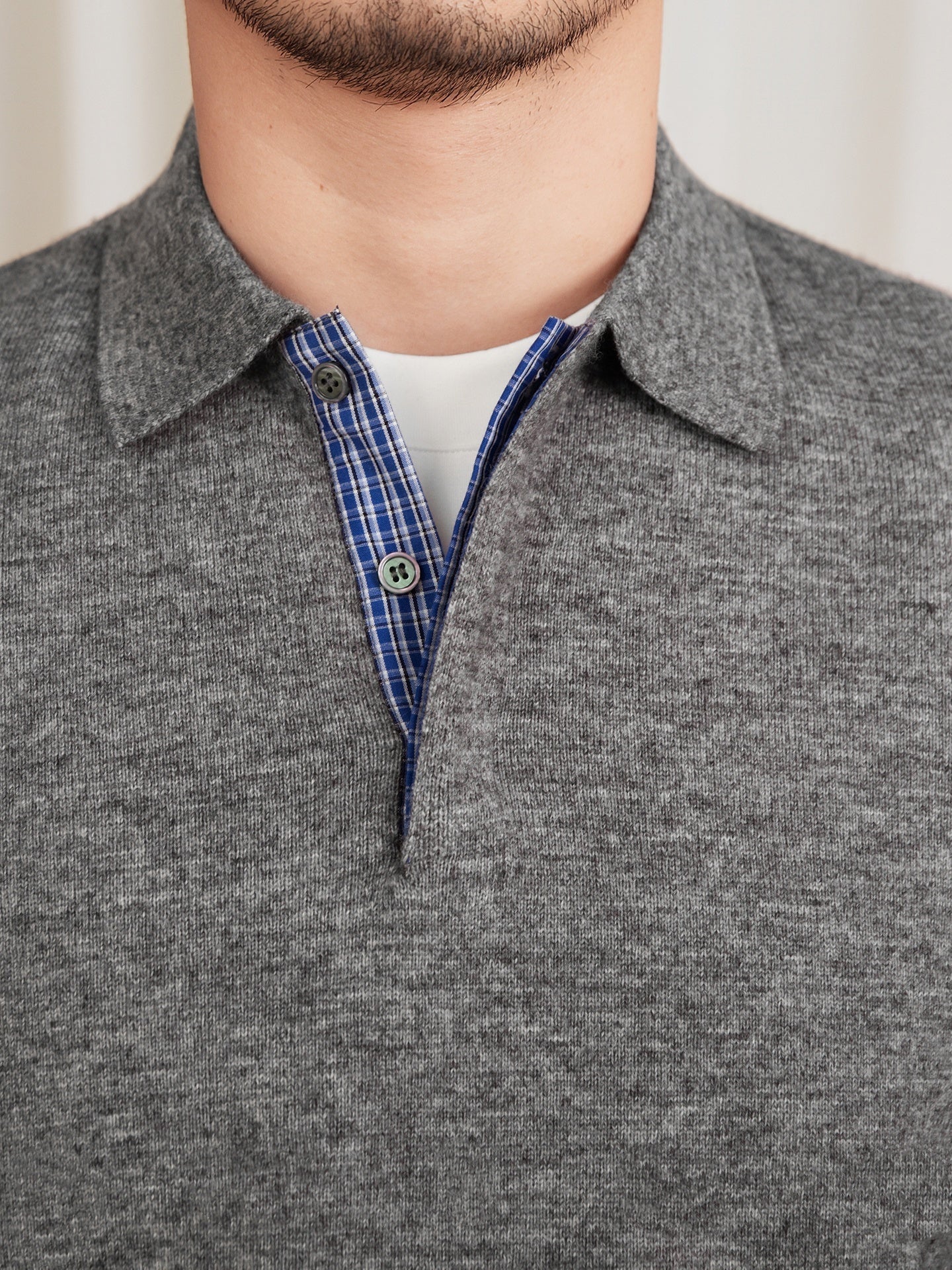 PIETRO ZIP-NECK KNIT SWEATER