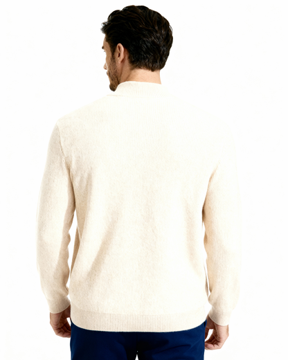 BENNETT MERINO FULL-ZIP SWEATER