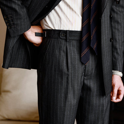 MARCEL PINSTRIPE TROUSERS